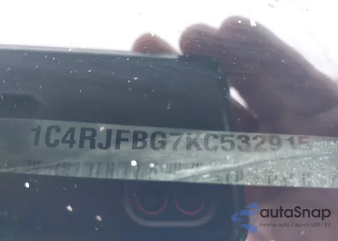 2019 Jeep Grand Cherokee Limited 4X4 z USA, uszkodzony, nr VIN 1C4RJFBG7KC532915